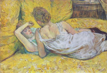 abandonment the pair 1895 Toulouse Lautrec Henri de Oil Paintings